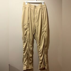 NWT North Face Aphrodite Pants Plus Ankle Joggers Athletic‎ Womens 3XL Khaki